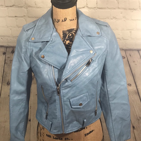 Zara Faux Leather Jacket - Picture 2 of 4